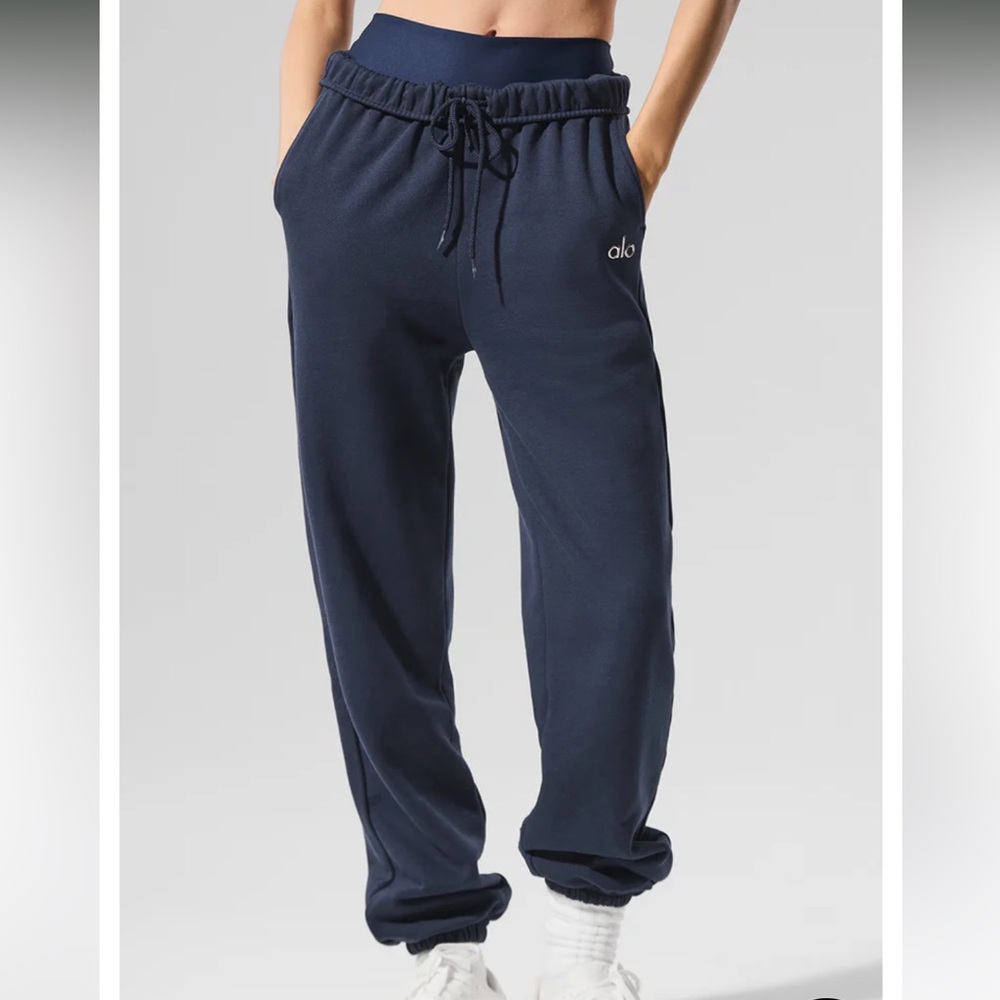 ALO Yoga Navy Track Pants